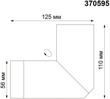 Спот карданный Novotech Elite 370595 (220V, круглые)