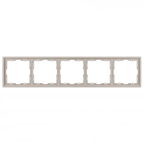 Рамка пластиковая FRM-NOBE-SFPL-5-CA (Arlight, Кашемир) 059462