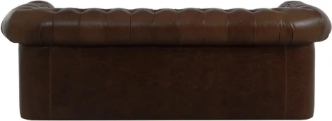 Диван Chesterfield ОГОГО (арт.329518), (Ткань/Коричневый)