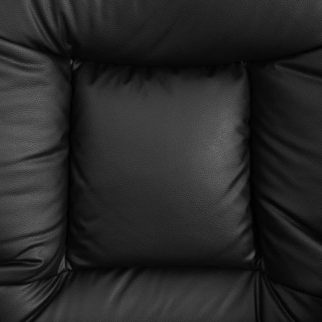 Кресло Линкольн Металбл/Lincoln Metalbl кож/зам, черный, 36-6 Tetchair 25686