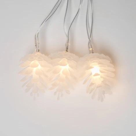 Гирлянда Uniel ULD-S0280-020/DTA WARM WHITE IP20 PINE CONES