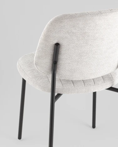 Стул обеденный Patrys светло-серый шенилл Stool Group УТ000042058