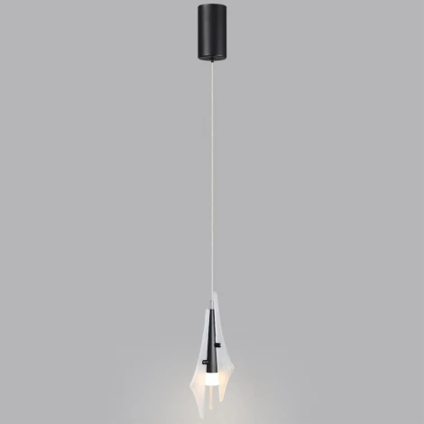 Подвесной светильник Odeon Light Afalina 5442/6LA черный/бел.матовый/металл/стекло/акрил LED 6W 3000K (220V, на проводе)