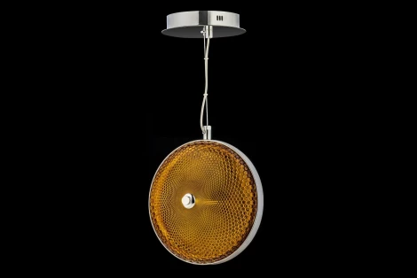 Подвесной светильник Lucia Tucci COIN 2890.R170.1 D250 YL (LED, 220V, на тросе, круглые)
