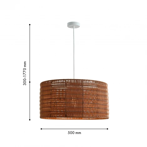 Подвесной светильник Favourite Sorento 4879-1P1xE27x40W IP44