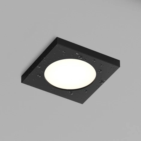 Встраиваемый точечный светильник Denkirs DK3012 DK3015-BK (220V, IP44)