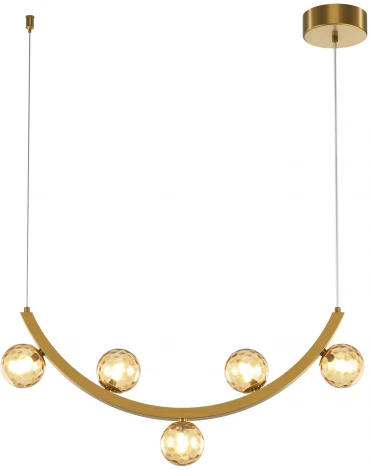 Подвесной светильник Maytoni Ambre MOD331PL-L12BS3K (LED, 220V, на проводе, шарики)