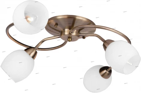 Потолочная люстра Arte Lamp Silvana A4033PL-4AB