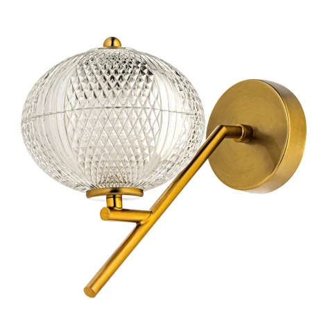 Бра Arti Lampadari Candels Gold L 2.W3 G (LED, 220V, шар)