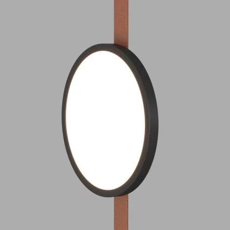 Трековый светильник 48V Denkirs Belty Flow DK5566-BK (LED, круглые)