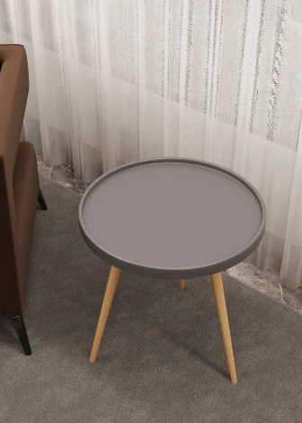 Стол журнальный Слайн Келли графит 1620181602