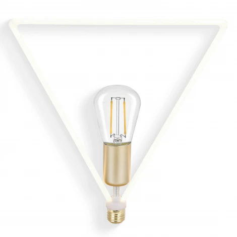 Лампочка светодиодная филаментная белая трубка E27 12W Thomson Deco Triangle-3 TH-B2400