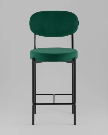 Стул Бриф Original N полубарный велюр зеленый 2 шт. Stool Group УТ000043059
