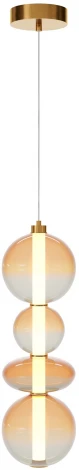 Подвесной светильник Maytoni Futuro MOD307PL-L36BS3K (LED, 220V, на проводе, шарики)