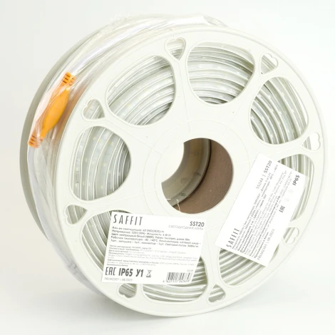 Лента светодиодная SST20 60SMD(2835)/м 6Вт/м 220V 50м 4000K IP65 Saffit 55244
