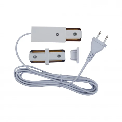 Ввод питания для однофазного шинопровода UBX-Q122 G02 WHITE 1 POLYBAG