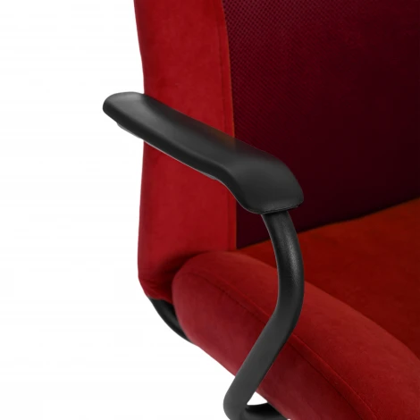 Кресло Стафф/Staff велюр/сетка, бордо/бордо, 10/TW-13 Tetchair 26211