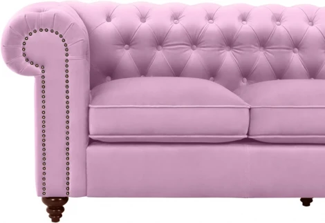 Диван Chester Classic ОГОГО (арт.344518), (Ткань/Сиреневый)