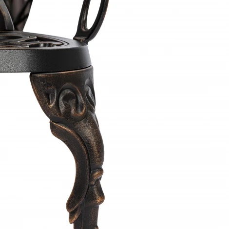 Скамья Secret de Maison Symphonie/Симфония сплав металла/алюминий, бронзовый 95х56х92см Tetchair 10673