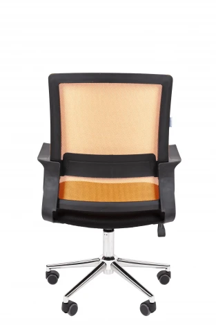 Офисное кресло Chairman 606 Россия TW оранжевый хром 7215749