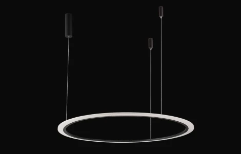 Подвесной светильник MANZANA SP40W LED D1000 BLACK Crystal Lux