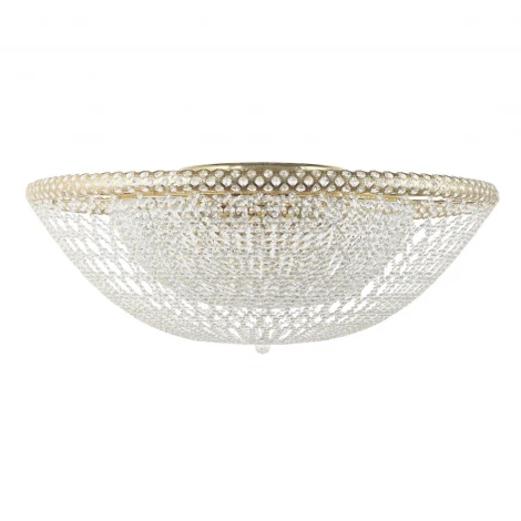 Потолочная большая люстра буше Dio D'Arte Asti E 1.2.120.100 G (220V, хрусталь)