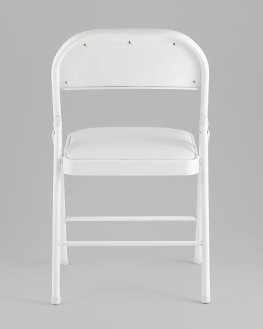 Стул складной GJ-22 белый иск.кожа Stool Group УТ000042553