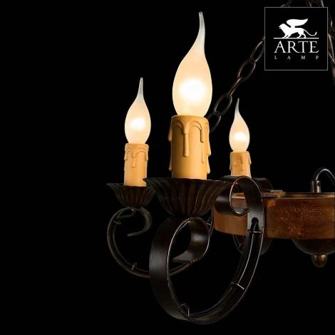 Подвесная люстра Arte Lamp Bastiglia A9520LM-6BR