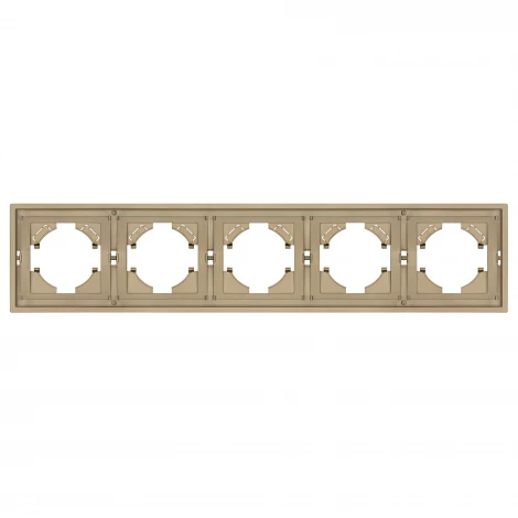 Рамка пластиковая FRM-TENDO-SFPL-5-GD (Arlight, Матовый песочный) 054658