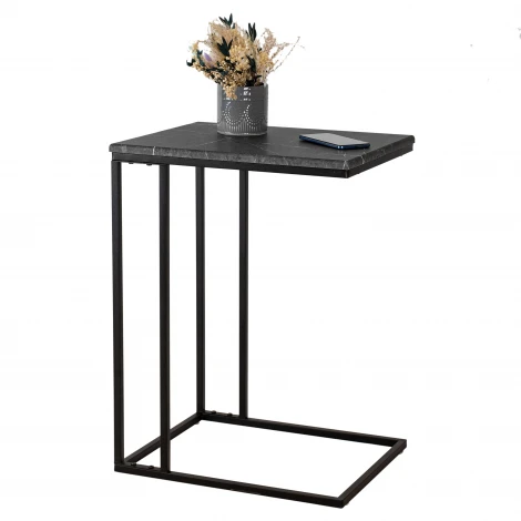 Стол придиванный BeautyStyle 30 торос графит софт/черный Mebelik 009573