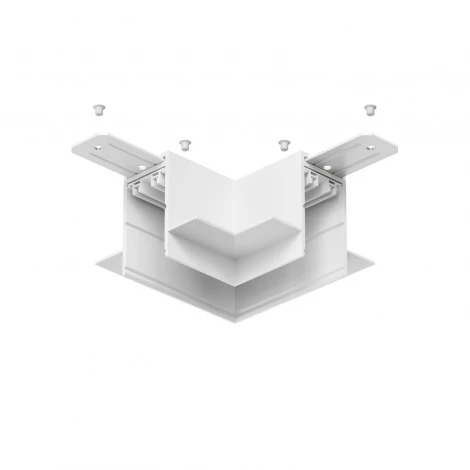 Угловое соединение потолок-потолок встраиваемый Smart, белый TR2112-WH Denkirs (220V)