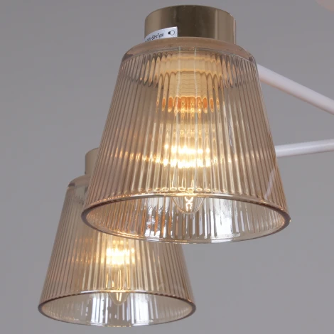 Подвесная люстра на штанге Reluce 20560-0.3-05 WH+FG