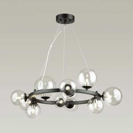 Подвесная люстра Odeon Light Tovi 4818/11 (220V, на тросе, шарики, молекулы)