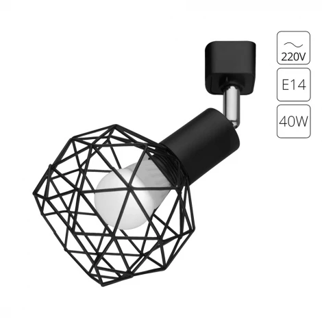 Спот Arte Lamp Sospiro A6141PL-1BK (220V, шар)