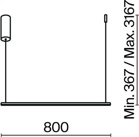 Подвесной светильник Maytoni Halo MOD246PL-L16BSK (LED, 220V, на тросе)