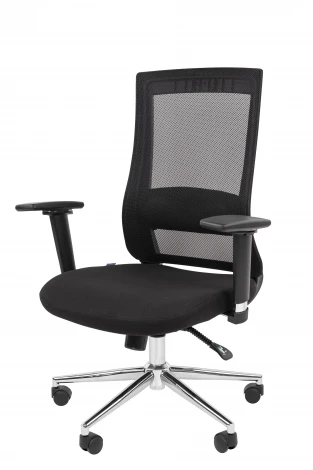 Офисное кресло Chairman 500LUX Россия ткань T черный/TW-01 черный Б/П 7210648