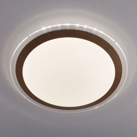 Потолочный светильник Eurosvet Fusion 40003/1 LED матовое золото 42W