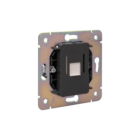 Розетка компьютерная RJ45 кат6 с/у жемчуг Kranz Strong KR-78-0724-4