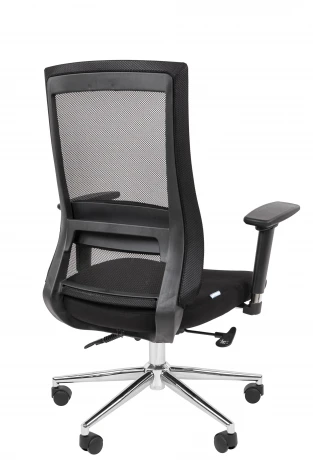 Офисное кресло Chairman 500LUX Россия ткань T черный/TW-01 черный Б/П 7210648