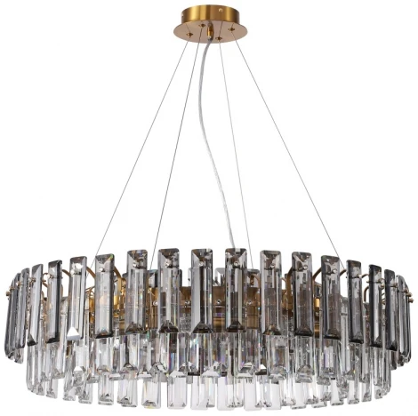 Подвесная люстра Ton 2159/05/12P Stilfort (220V, хрусталь, на тросе, круглые)