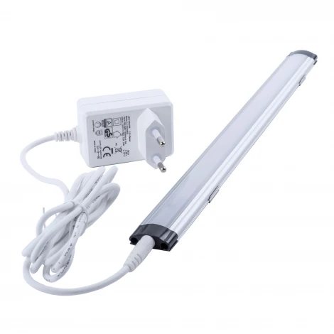Светильник светодиодный для мебели ULI-F48-3W/4500K SENSOR IP20 SILVER (220V, сенсорный выключатель)