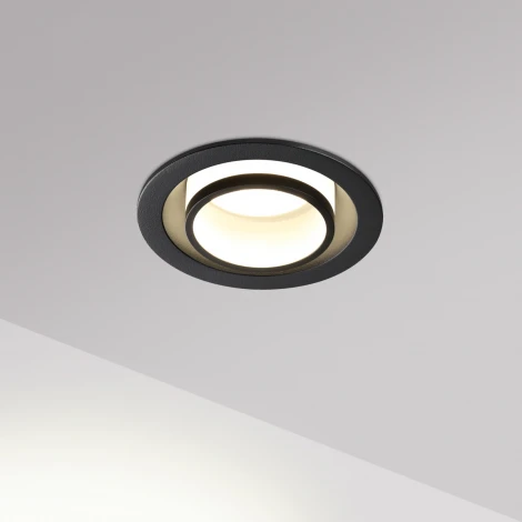 Светильник встраиваемый Novotech Lirio 371051 черный IP20 GU10 12W 220-240V