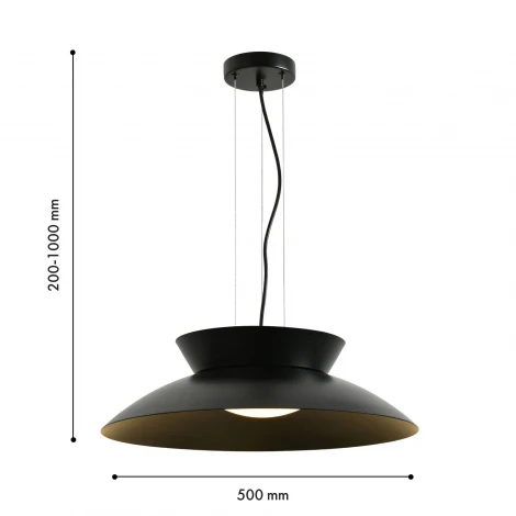 Подвесной светильник Favourite Salver 4843-1P LEDx24W 3000/6000K