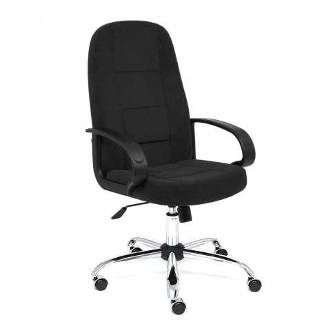 Кресло СН747 хром ткань, черный, 2603 Tetchair 25172