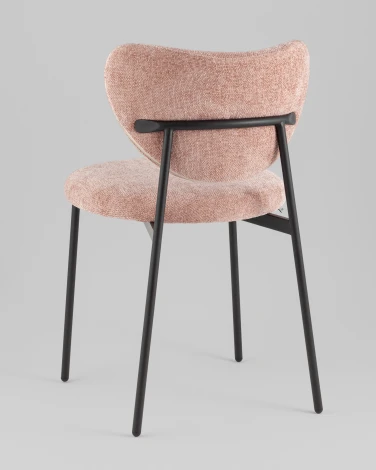 Стул Rina шенилл пыльно-розовый Stool Group УТ000042345