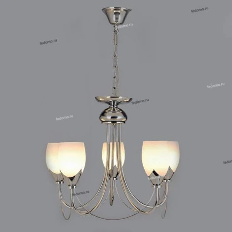 Подвесная люстра Eurosvet Gelia 60017/5 хром