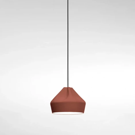 Подвесной светильник Pleat Box 24 LED терракотово-белый Marset A636-403-4135-27K (094638)