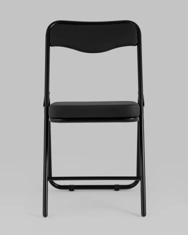 Стул складной Джонни иск.кожа черный, каркас черный матовый Stool Group УТ000043450