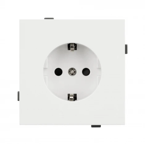 Механизм электрической розетки SCT-TENDO-MEU1-SFPL-WH (230V, 16A) (Arlight, Матовый белый) 054641