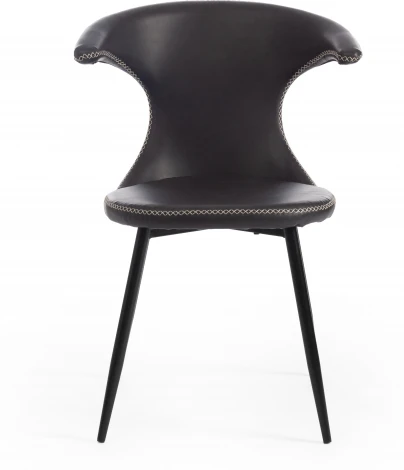 Обеденный стул Tetchair FLAIR (Экокожа,Металл/Серый)